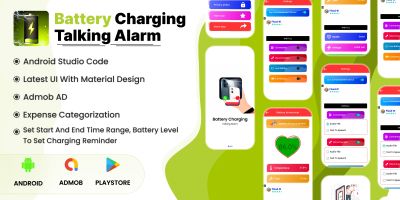 Battery Charging Talking Alarm - Android Source Co