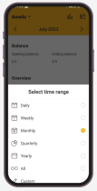 Money Management - Android App Source Code Screenshot 14