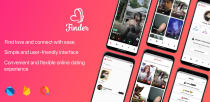 Finder - Match and Chat - Flutter App Screenshot 1