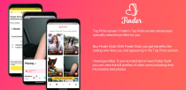 Finder - Match and Chat - Flutter App Screenshot 19