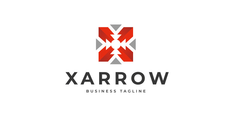 Xarrow - Letter X Logo Temmplate