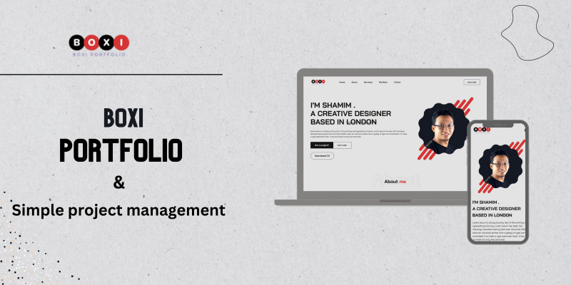 BoxiPortfolio With  Project Management System