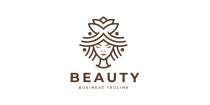 Beauty Woman Logo Template Screenshot 1
