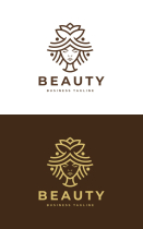 Beauty Woman Logo Template Screenshot 3