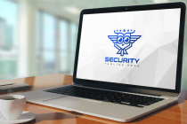 Defense Owl Bird Security Logo Design Screenshot 2