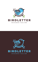 Bird Letter Logo Template Screenshot 3