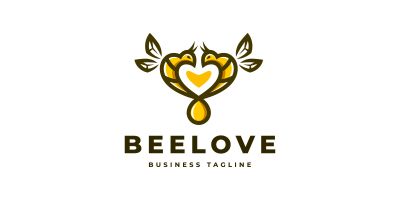 Sweet Bee Logo Template