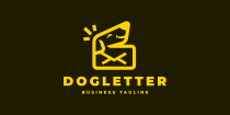Dog Letter Logo Template Screenshot 2