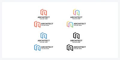 Architect Latter A Logo
