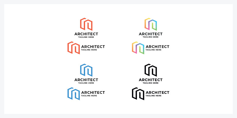 Architect Latter A Logo