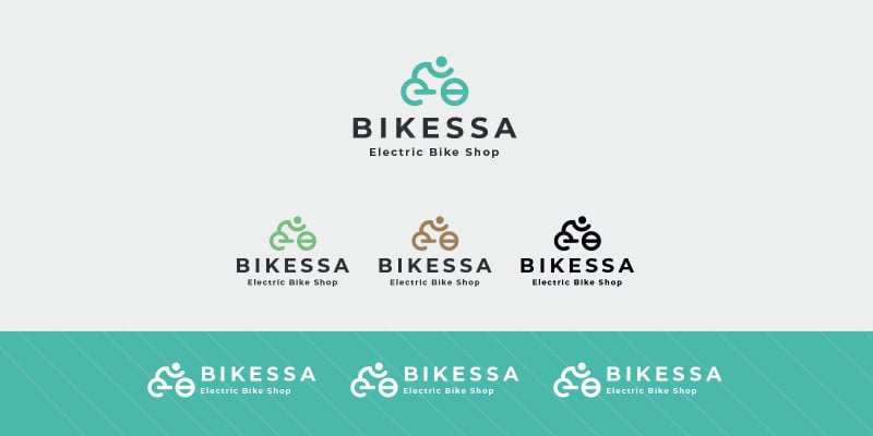 Electric Bike Shopping Logo