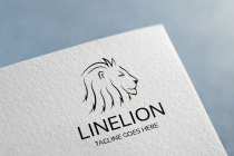 Line Lion Animal Logo Screenshot 2