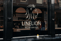 Line Lion Animal Logo Screenshot 3