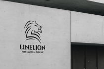 Line Lion Animal Logo Vector Screenshot 3