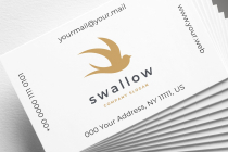 Swallow Bird Silhouette Logo Screenshot 4