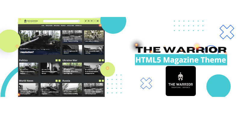 The Warrior - HTML Template