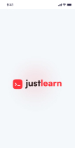 JustLearn - Online Learning Platform Flutter App Screenshot 1