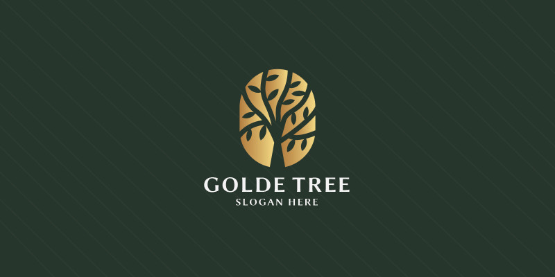 Golde Tree Pro Logo Templates