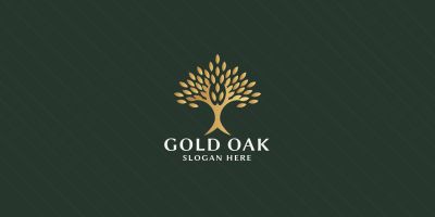 Gold Oak Pro Logo Templates