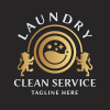 royal-laundry-logo-templates