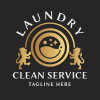 Royal Laundry Logo Templates