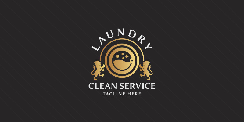 Royal Laundry Logo Templates