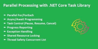 Efficient Parallel Processing using .NET Core 7