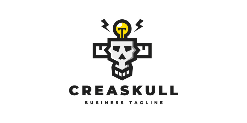 Creative Skull Logo Template