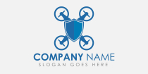 Drone Guard Logo Template Screenshot 2