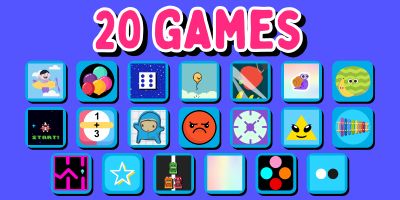20 Games Bundle - Construct 3 Templates