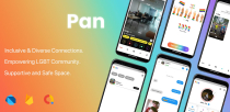 PAN - Dating App for LGBTQ - Flutter App Screenshot 13