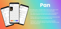 PAN - Dating App for LGBTQ - Flutter App Screenshot 15