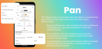 PAN - Dating App for LGBTQ - Flutter App Screenshot 19