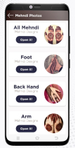 Mehndi Designs Offline - Android App Screenshot 4