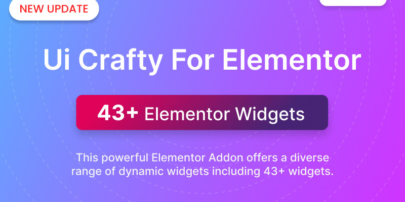 Ui Crafty For Elementor Addon