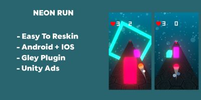 Neon Run - Unity Source Code