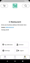 C Restaurant - Full Flutter Application  Screenshot 12