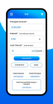 EMI Financial Calculator - Android App Source Code Screenshot 4