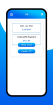 EMI Financial Calculator - Android App Source Code Screenshot 5