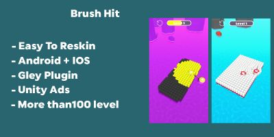 Brush Hit - Unity Game