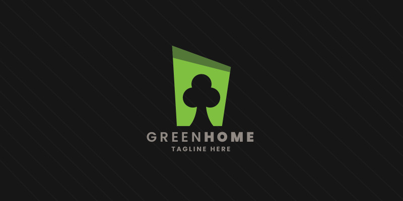 Green Home Pro Logo Templates