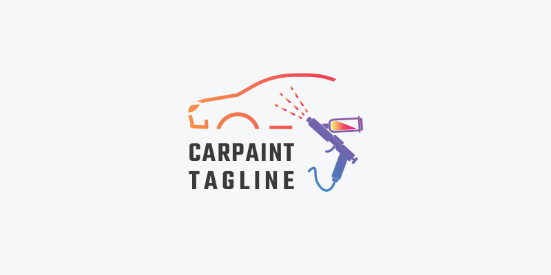 Car Paint Pro Logo Template