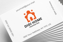 Digi Home Pro Logo Template Screenshot 3