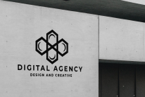 Digital Agency Pro Logo Vector Template Screenshot 3