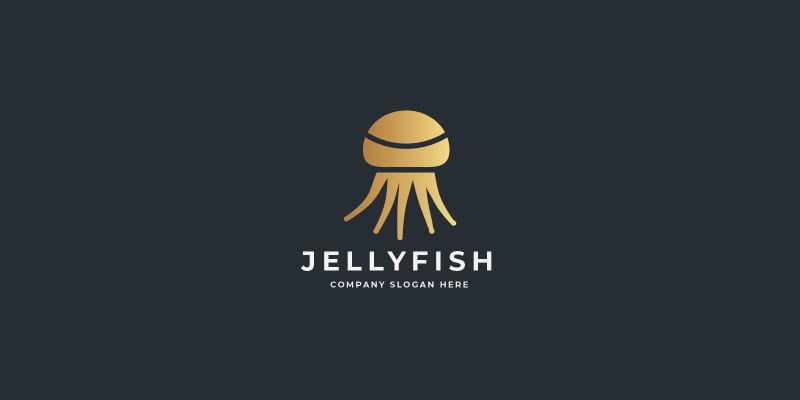 Jellyfish Pro Logo Template