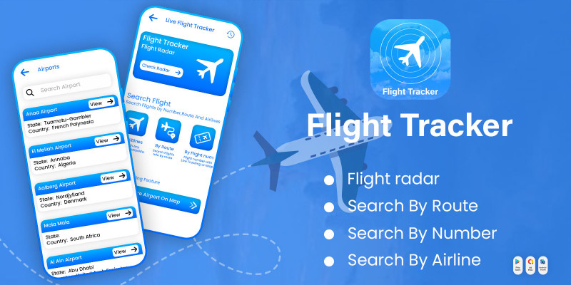 Live Flight Tracker - Android App Source Code