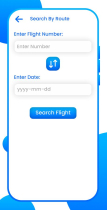 Live Flight Tracker - Android App Source Code Screenshot 4