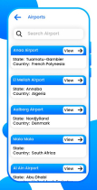 Live Flight Tracker - Android App Source Code Screenshot 5