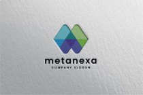 Metanexa Letter M Pro Logo Templates Screenshot 1