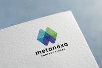Metanexa Letter M Pro Logo Templates Screenshot 2